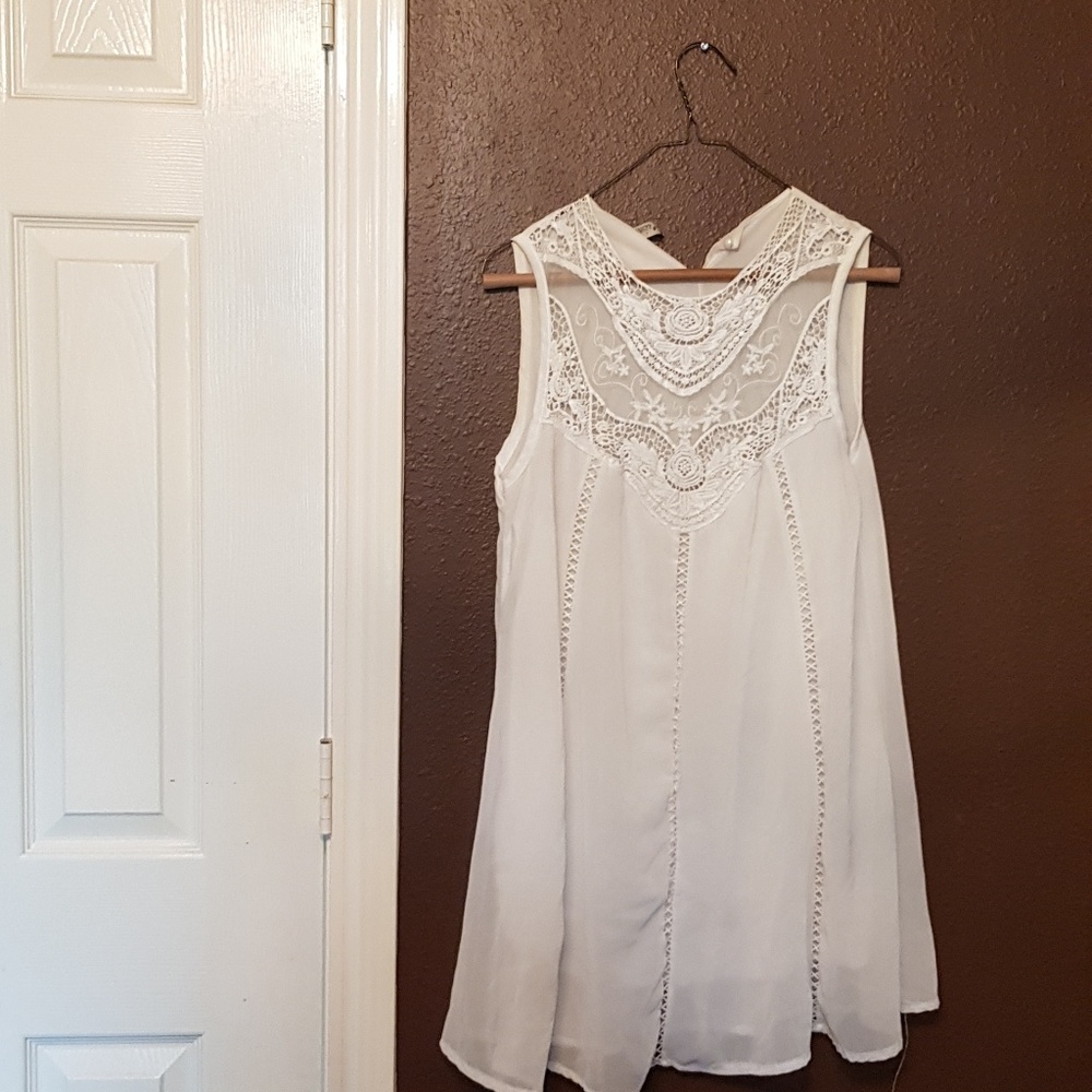 White dress